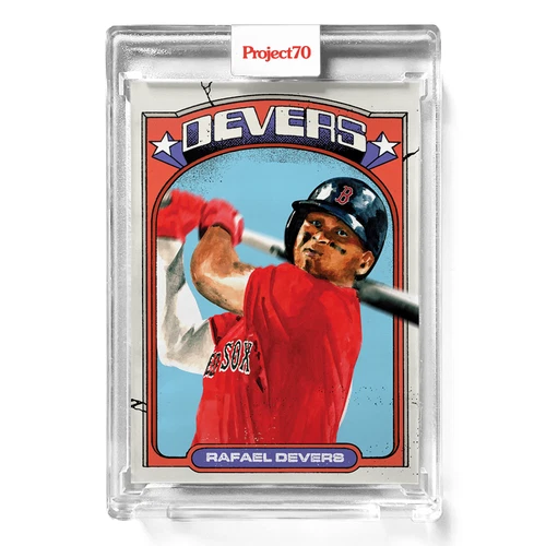 Topps Project 70 Card 644 - 1972 Rafael Devers by Jacob Rochester