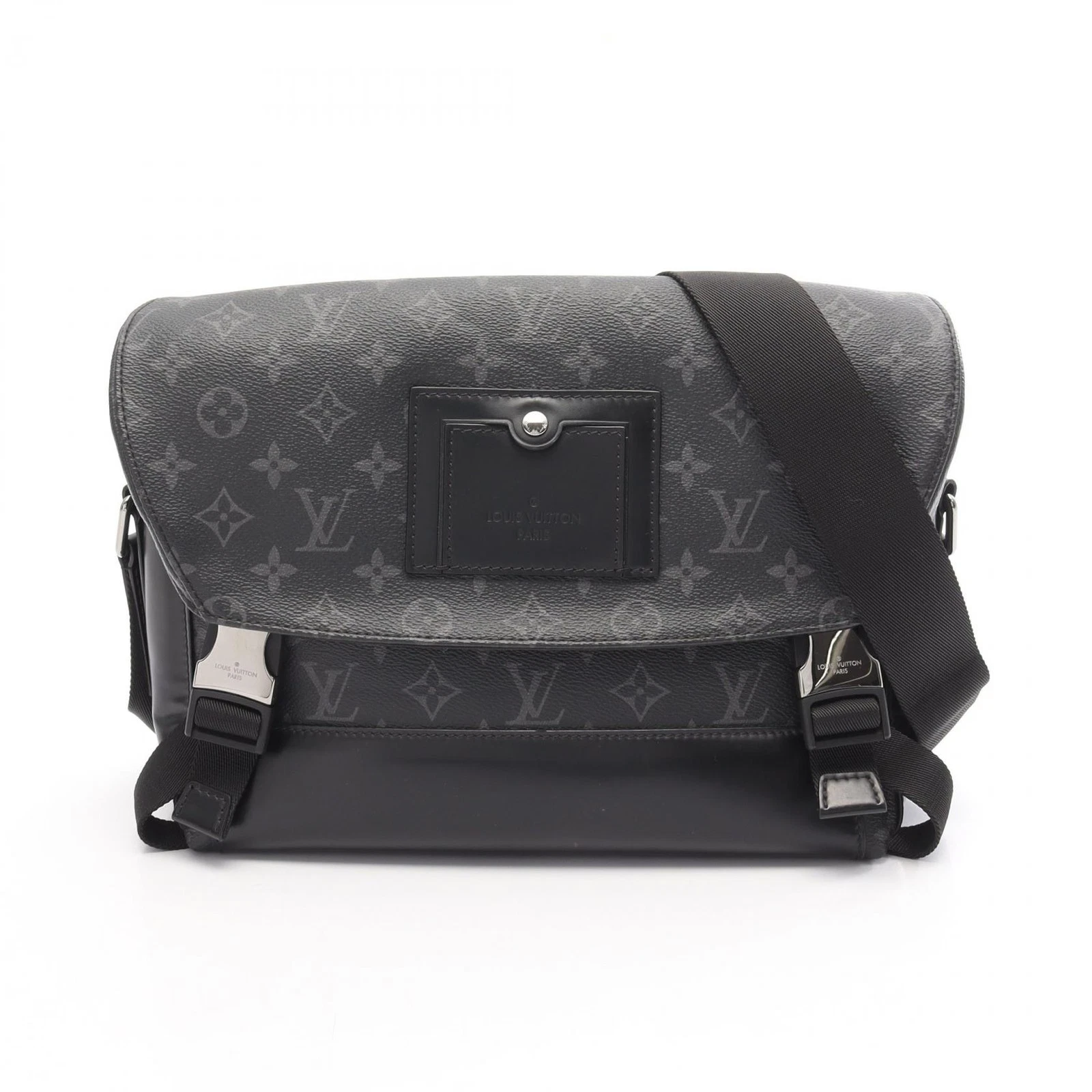 LOUIS VUITTON（LV） Borsa a tracolla Louis Vuitton Messenger voyage PM M40511 monogramma eclissi nera LV