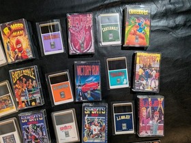 TurboGrafx 16 Games 16 Game Lot - Cassette Cases, Legendary Axe, Bomberman, +