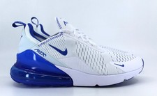 Nike Air Max 270 White Racer Blue UK10 Brand New Full Box