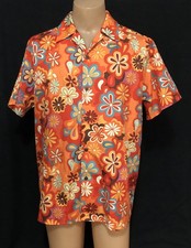 70's DISCO HIPPIE Shirt Men's Size LARGE Costume