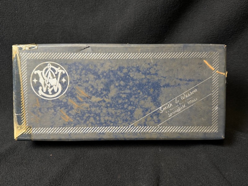 Smith & Wesson Texas Ranger Blue Box Springfield, MA Vintage 1978