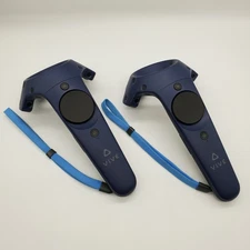 HTC Vive Pro Controller Wand 2.0 Index Blue 2PR7200 VR Remotes Controls Set of 2