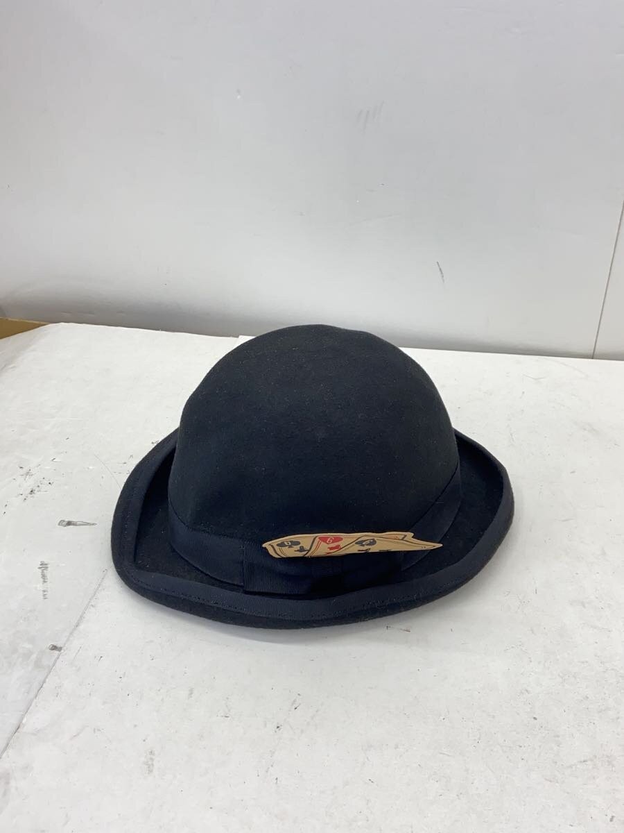 Soft Machine Hat L Wool Black Solid Men's AZI69 - image 2