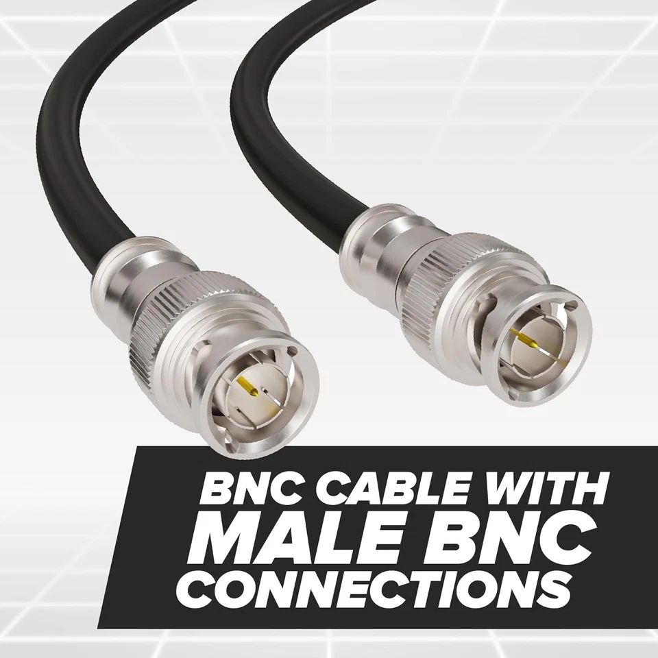 50ft BNC Cable - Low Loss HD-SDI/SDI - 2 BNC Connections - Image 4 of 4