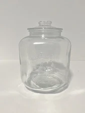 Planters Peanuts Vintage Glass Jar Peanuts 4₵ Salted Peanuts