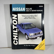 Nissan Pick-Ups Repair Manual : 1998-2004 by Jeff Kibler (2007, Perfect)