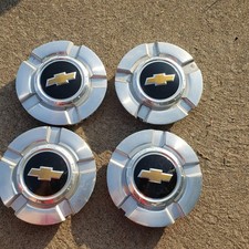 Set 4 Chevy Tahoe 9596343 Silverado Suburban Wheel Center Caps 07 08 09 10 11 12