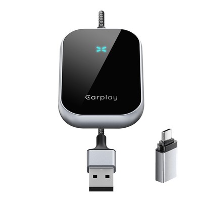 2 in 1 Wireless CarPlay Adapter USB BT Dongle Box Für Apple CarPlay Android Auto