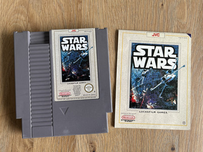 Star Wars NES (Lucasfilm Games, PAL B) mit Anleitung, sehr guter Zustand