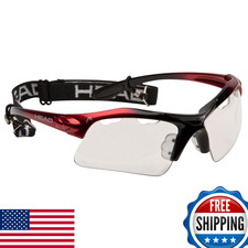 HEAD Raptor Racquetball Goggles - Anti-Fog/Scratch Resistant Protective Eyewear
