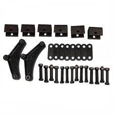 Trailer Leaf Spring Hanger Kit for Double Eye Springs Tandem Axle Suspension