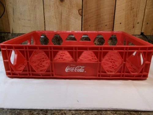Vintage Coca-Cola Hard Plastic 24 Cans Soda Carrier Crate
