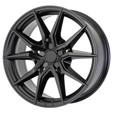 8X18" SPYDER GLOSS BLACK ALLOY WHEELS TO VW CADDY(SET 4)