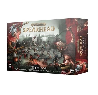 WARHAMMER AOS - SPEARHEAD - CITY OF ASH - CITIES OF SIGMAR + SKAVEN - NIB 