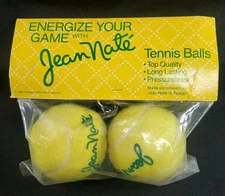1984 Tennis Ball Set Jean Nate Top Quality Pressure Less New Vintage Sealed **