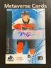 2025-26 UD SP Game Used Hockey Blue #AR-KD Karsen Dorwart RC Rookie Auto