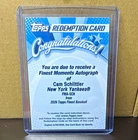 2026 Topps Finest Cam Schlittler Base (RAW)