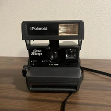 Vintage POLAROID One Step Close Up 600  Instant Camera Untested