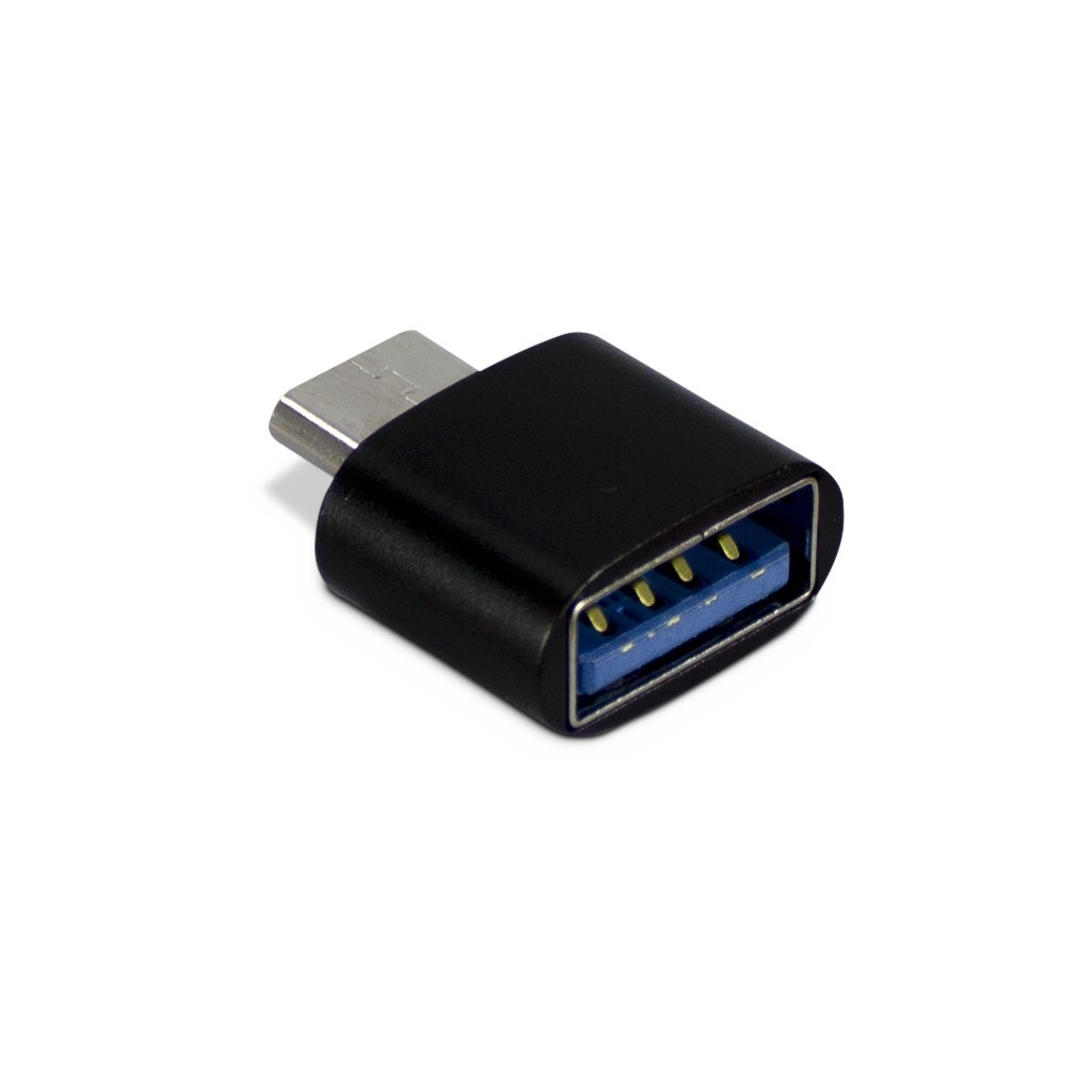 Inter-Tech Schwarz Usb2.0-Adapter Usb-A Buchse Auf Usb-C Stecker - Bild 2