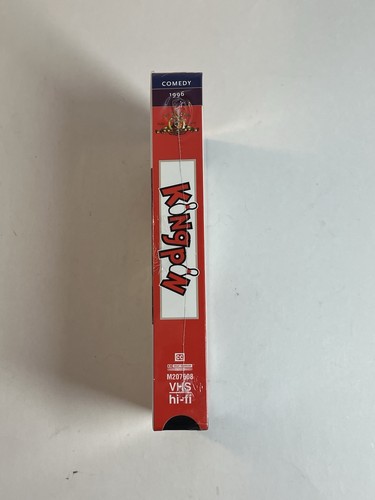 Kingpin VHS Movie Woody Harrelson Randy Quaid Comedy Night Bowling New Sealed - Picture 9 of 10