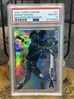 2020 Topps Chrome Shohei Ohtani Negative Refractor PSA 10 Dodgers #21