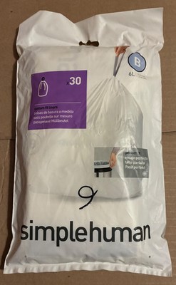 Simplehuman -Custom Fit Liners  B 30 Count