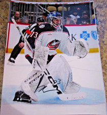 JET GREAVES SIGNED 8x10 MATTE PHOTO COLUMBUS BLUE JACKETS (E)