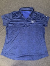 Nike Men's Polo Shirt Extra Large, Blue, Short Sleeve, Dri-Fit, Golf Solid