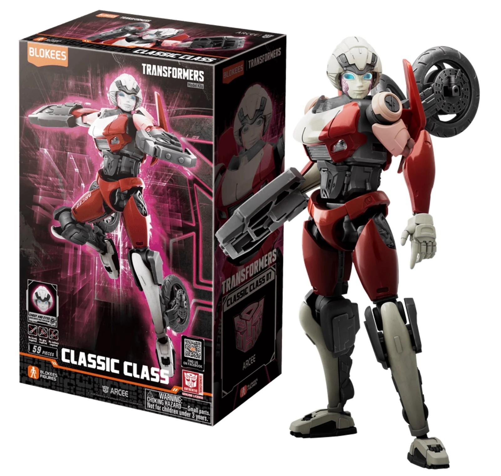 False Blokees Transformers Classic Class 07 - Arcee - Model Kit - Immagine 2