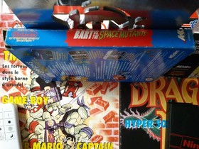 Jeu Simpsons Bart Mutants Nes Nintendo en boite complet avec notice Original FRA