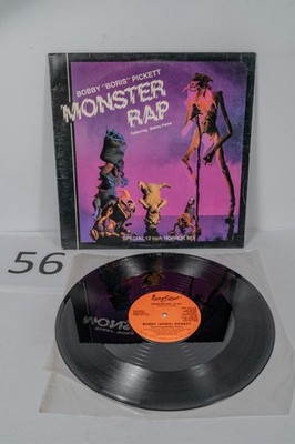 Bobby Boris Pickett Monster Rap 12'' Easy Street EZS-7513 Orig US 1985 Old School