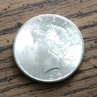 1925 United States Peace Silver Dollar $1 One Dollar Coin Circulated Uncertified