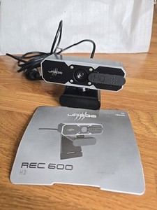 uRage Webcam REC 600 HD Web Cam 720p USB PC Notebook