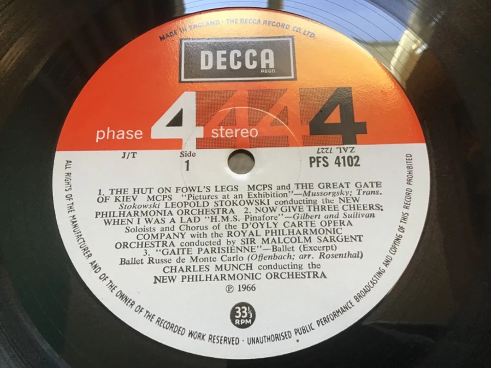 V/A - A CLASSICAL SAMPLER 1966 UK LP DECCA PHASE 4 STEREO PFS 4102 EXCELLENT+ - Image 3 of 4