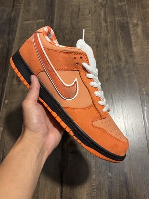 Nike SB Dunk Low Orange Lobster SIZE 10.5 TRIED ON SUPER CLEAN SHIPS ASAP
