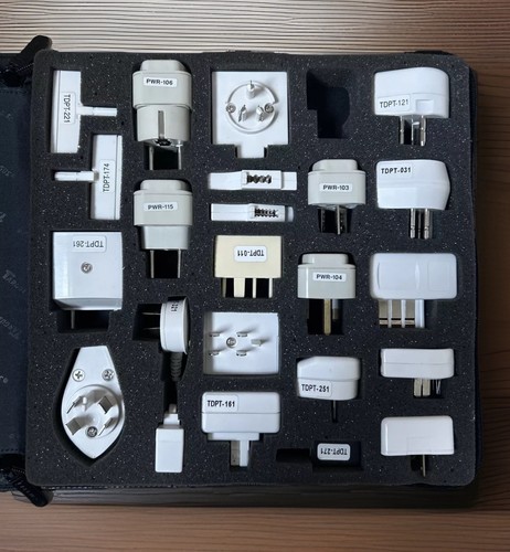 Targus Travel Power Connection Kit World Pack Telephone-AC Outlet Adapter 23 Set