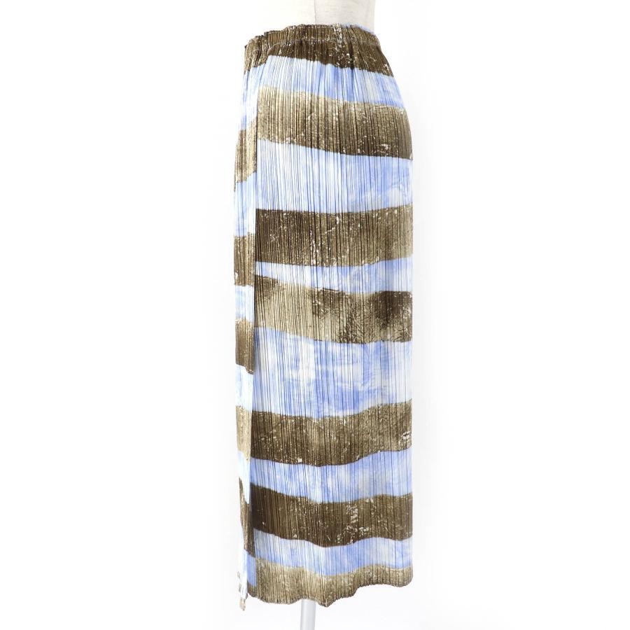 PLEATS PLEASE PP31-JG424-79 ロングスカート ネイビー PLEATS PLEASE プリーツプリーズ イッセイミヤケ PP41-JG795