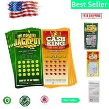 Ultimate Gag Gift - Realistic Scratch Cards with $1 Million Winning Tickets