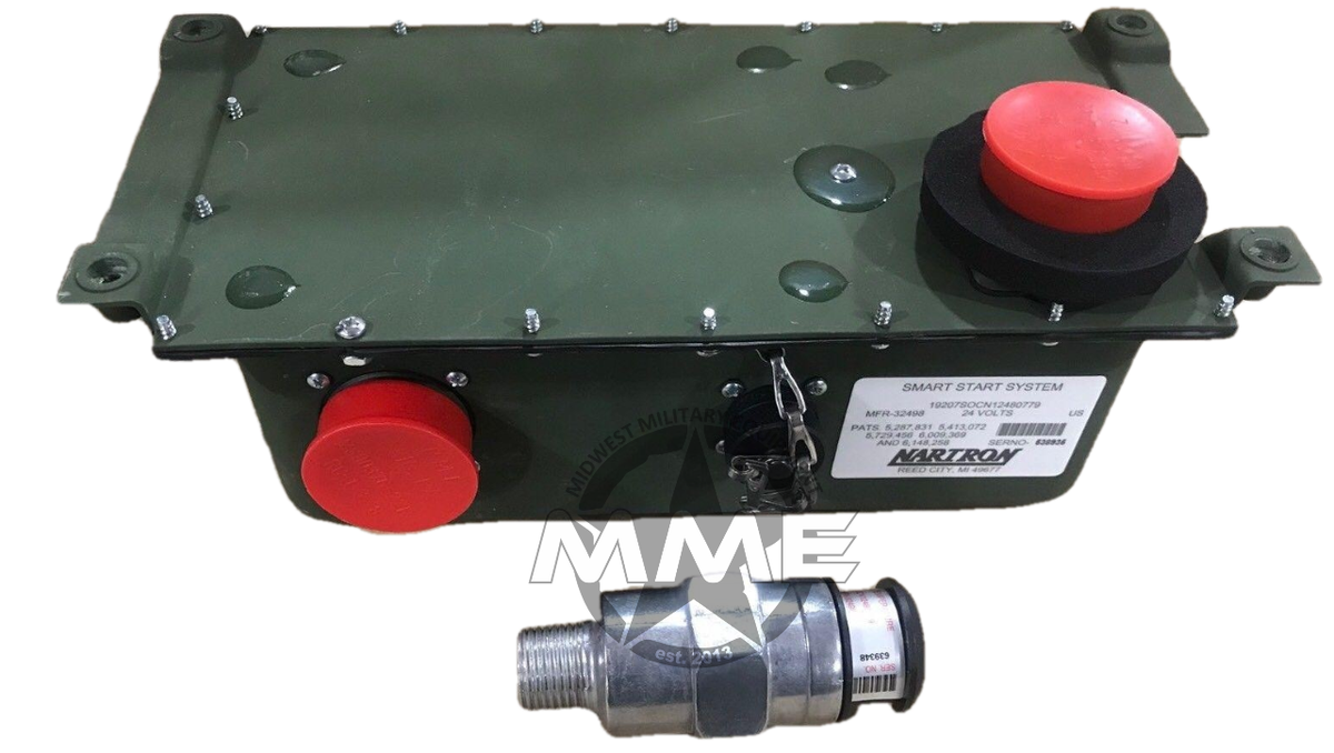 米軍実物　HMMWV M998 CONTROL BOX コントロールボックス③ HMMWV Glow Plug Controller & Protective Control Box - Matched Set