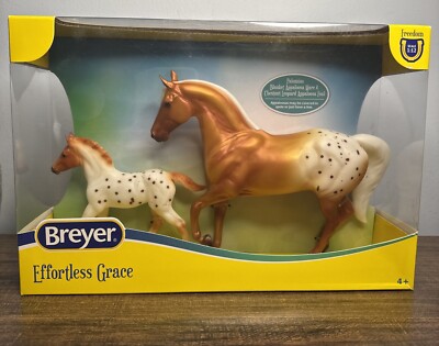 Breyer Horses Freedom Series Effortless Grace Mare & Foal Set Blanket Appaloosa