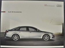 2009-2010 Audi A6 Accessories Brochure Sedan Avant Wagon Excellent Original