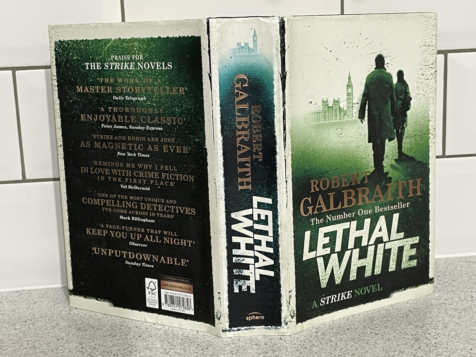 LETHAL WHITE - CORMORAN STRIKE - ROBERT GALBRAITH J K ROWLING 1st ED HB/DJ 2018