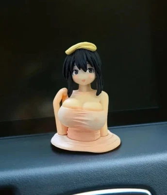 5CM PVC Sexy Manga Anime Figur Auto Wackel Brüste Scherzartikel Geschenk - Bild 1 von 4