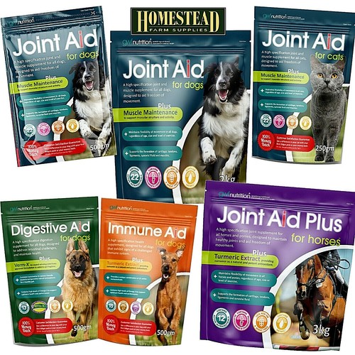 GWF JOINT AID for Dogs Horse & Cat Digestive Aid & Immune Aid All