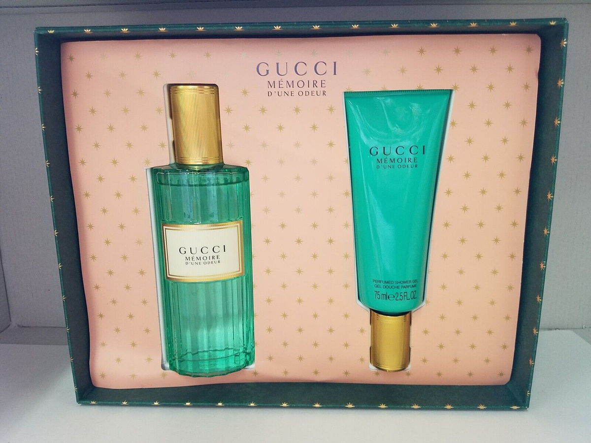 GUCCI 香水Mémoire d'une Odeur 100ml 3本セット Gucci Memoire D'Une Odeur Gift set Women's 3.3 OZ/100 ML Shower