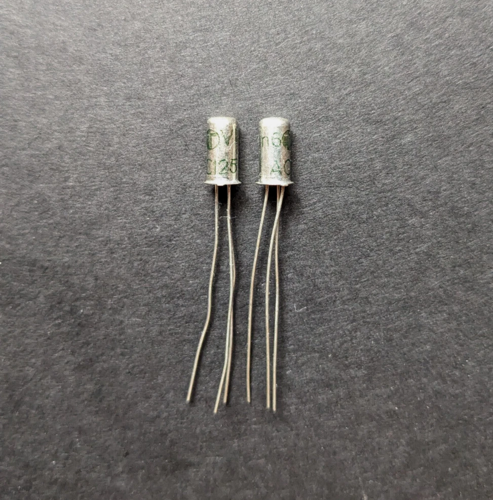 Philips Industrial Transistors NOS Newmarket NKT275 Red Dot