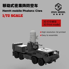3D Printed 1/72 U.S. Army Hemtt A4 Mobile Phalanx Ciws Unpainted Model HOT  