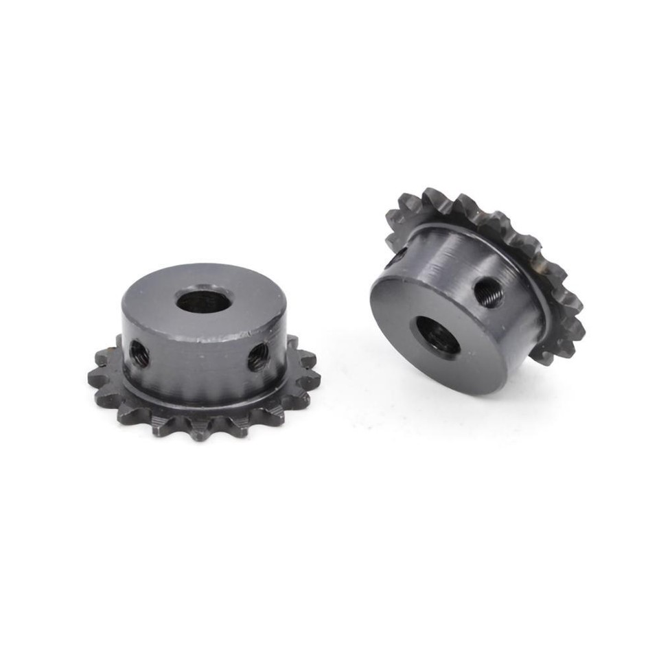 12T Chain Sprocket Wheel – 10mm Bore, 1/4 Pitch (6.35mm), For 04C Chain