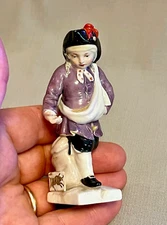 Rare Antique Early 19th Century KPM Porcelain 'April' Figurine Hand Painted